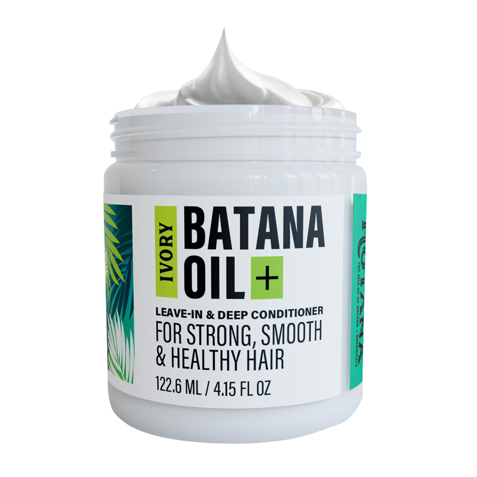 Ivory Batana Oil & Babassu Oil Leave-In & Deep Conditioning Hair Mask 4 oz