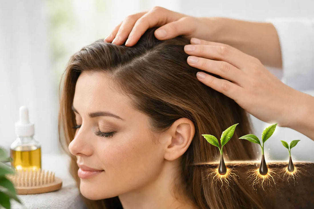 Hair Growth Starts With a Healthier Scalp