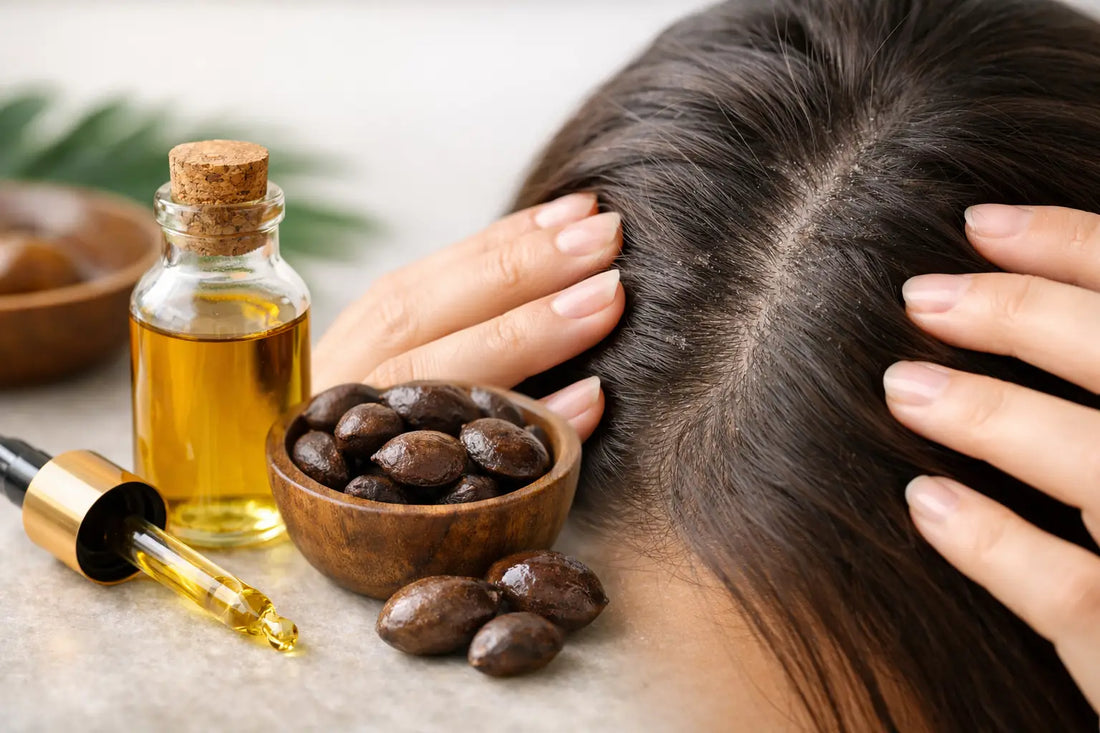 Batana Oil for Dry Scalp and Flaky Roots