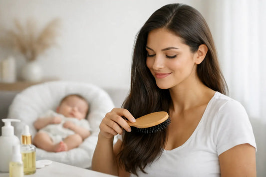 Postpartum Hair Care for Stronger-Looking Strands
