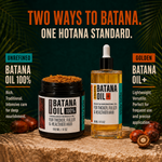 Dúo de Aceite de Batana sin Refinar y Dorado