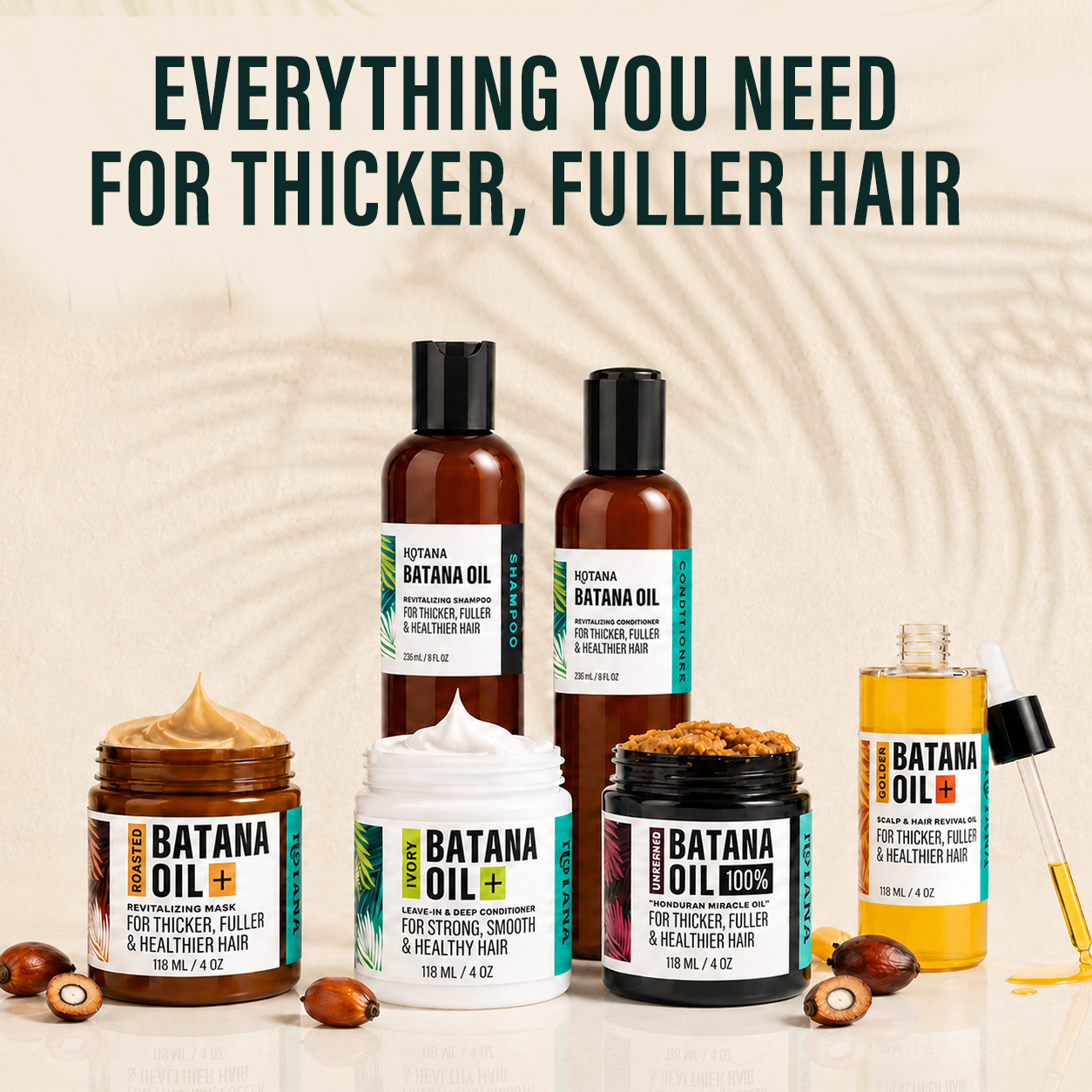 Aceite de Batana Dorado + Aceite Revitalizante para Cuero Cabelludo y Cabello 4 oz
