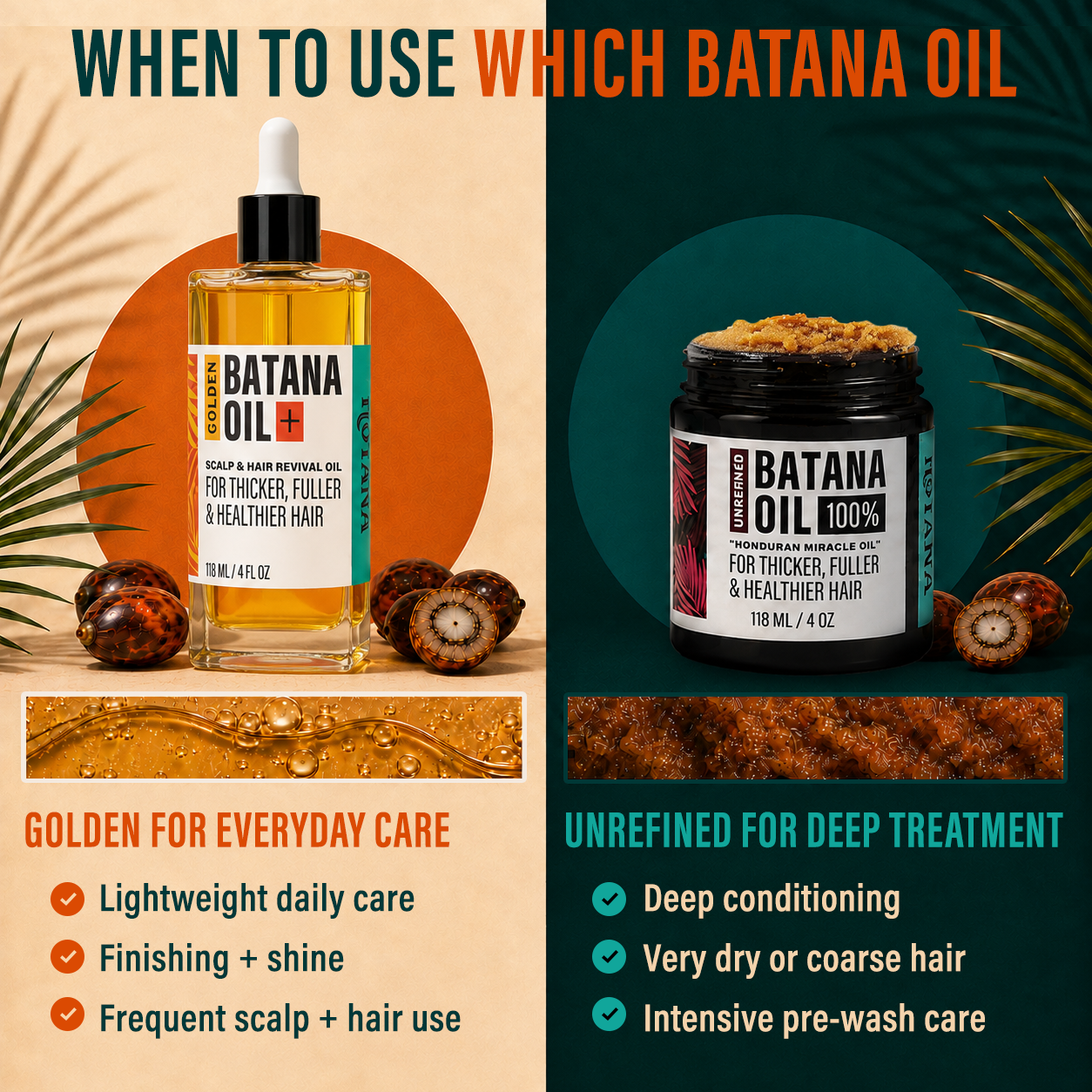 Golden Batana Oil + Scalp & Hair Revival Oil 4 oz