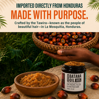 Aceite de Batana 100% sin refinar 4oz